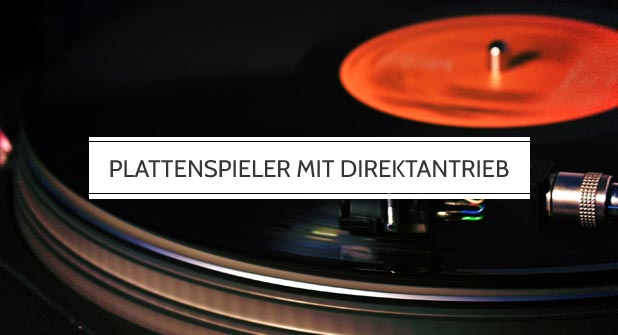 Plattenspieler mit Direktantrieb